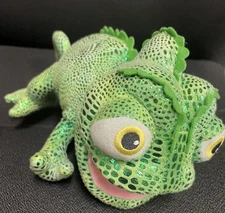 Disney Tangled Pascal  9” Plush Metalic Green