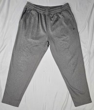 A Men's XL Old Navy Active Tapered Go-Dry Joggers Light Heather Gray 29" Inseam