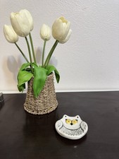 Creatures Great & Small Ceramic Owl Trinket Dish Made in USA Breckenridge CO