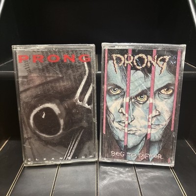 Prong Beg to Differ cleansing Cassette Tape lot of 2 sealed rare free shipping 