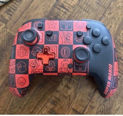 PDP Gaming Super Mario REMATCH Wireless Controller Nintendo Switch MINT shape