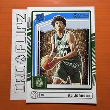 2024-25 Panini Donruss - Rated Rookie AJ Johnson #222 (RC)