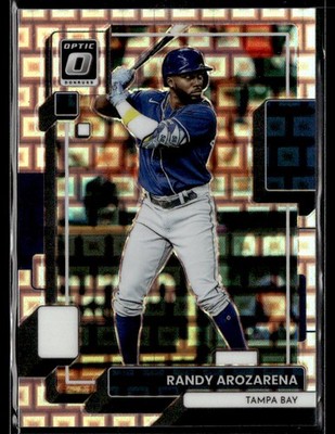 2022 Donruss Optic #117 Randy Arozarena Pandora Prizm SN 81/99 Card 1803N