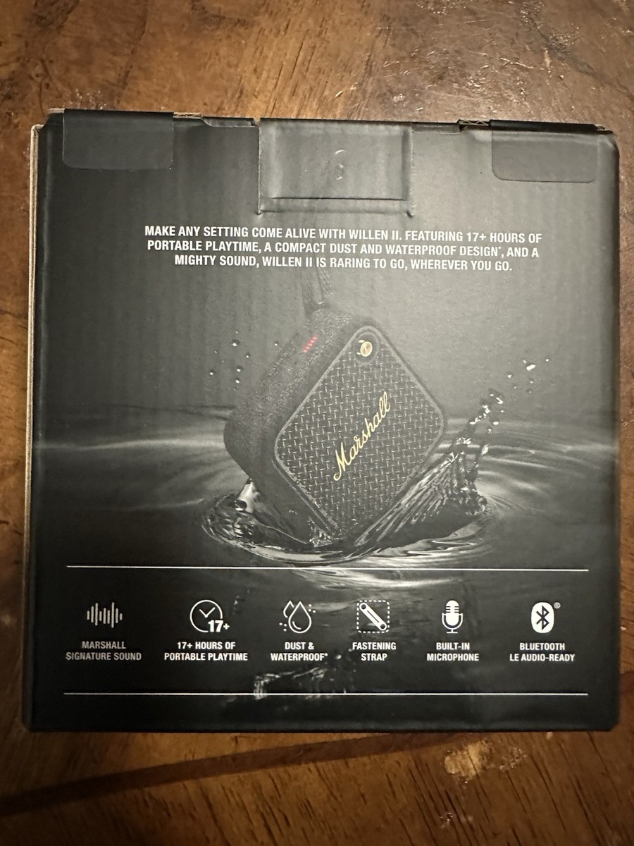 Marshall Stockwell II（中古） Marshall Stockwell II Portable Rechargeable Bluetooth Speaker