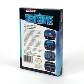 [] Nordamerikanische Version Famicom NES Silent Service / Silent Service mit Box