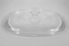 PYREX Clear Glass CASSEROLE LID for Corning Ware Casserole Dish - DC 1 1/2-C