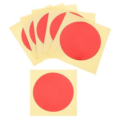 6 Sheets Adhesive Air Pressure Gauge Decal Reflective Marking Label