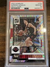 2022-23 Donruss Alperen Sengun #153 Holo Laser /149 Houston Rockets