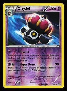 Claydol 33/98 Reverse Holo Rare Ancient Origins Pokémon Card