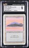 1994 Revised Edition Magic The Gathering Island (Red Sky) CGC 9