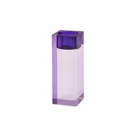 Gift Company Teelichthalter Sari L Kerzenhalter Dekolicht Lila Flieder H 13.6 Cm
