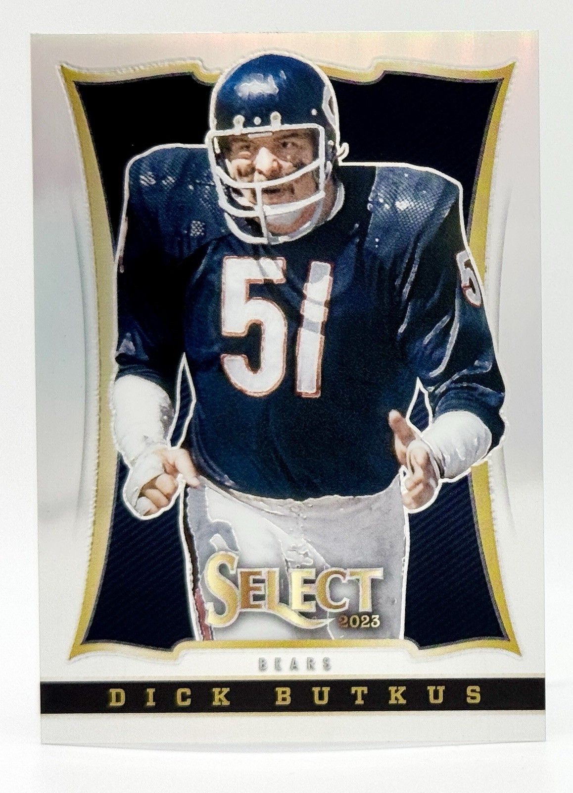 2023 Select Select Anniversary Silver Prizm Dick Butkus Chicago Bears