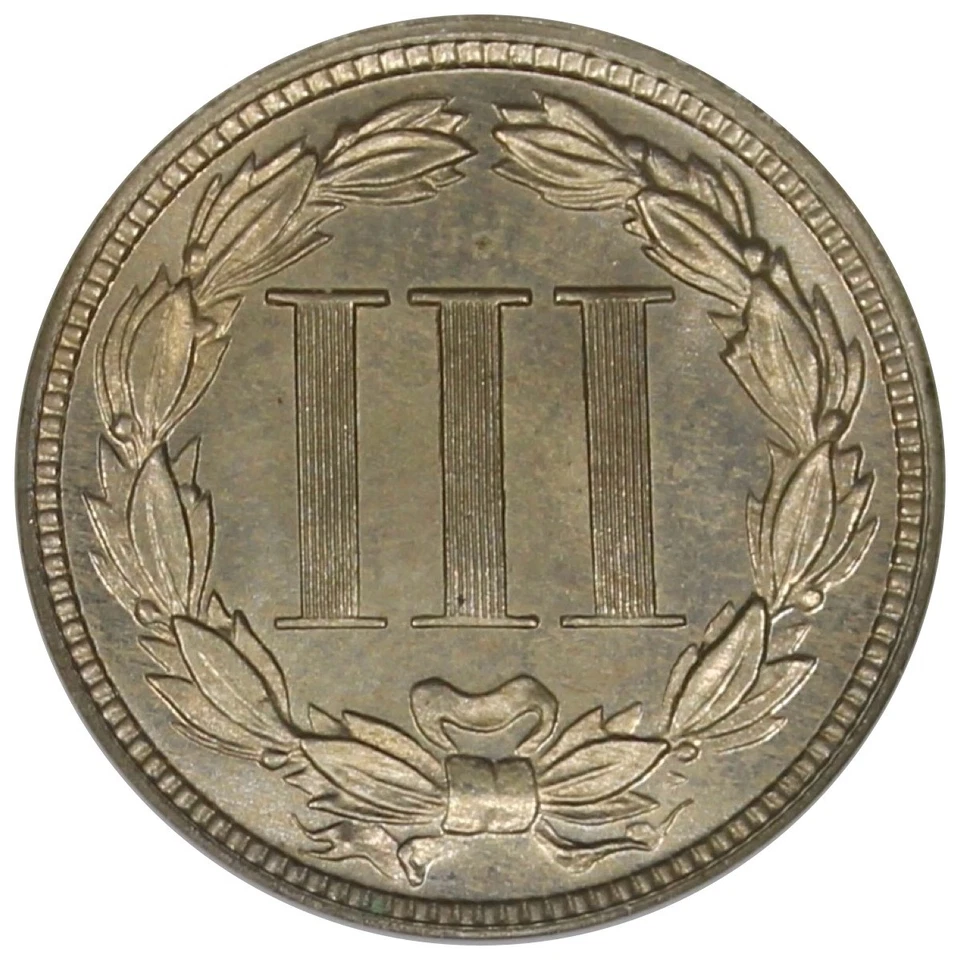 1882 Proof Three Cent Nickel ANACS PR67 Soapbox Holder Low Mintage - Image 4 of 4