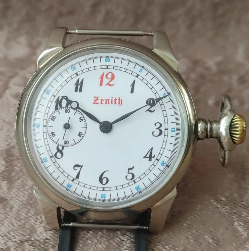 Zenith — Watch Zenith Antique Marriage Vintage Wristwatch Swiss Made