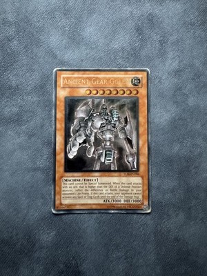 Yu-Gi-Oh! 2005 TLM-DE006 1. Auflage Ancient Gear Golem Ultimate Rare