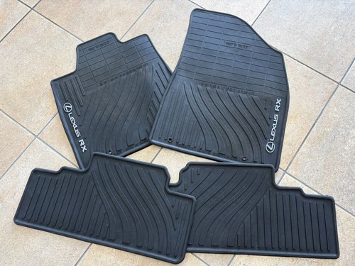 Lexus RX350/450H 2010-2012 full set 4 pc Black all weather mats, PT908-48102-02