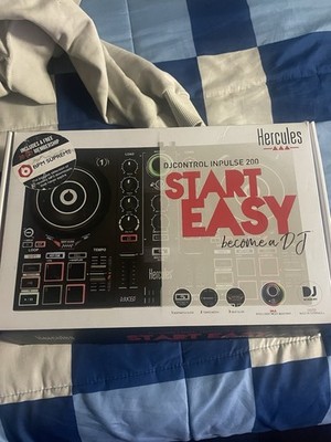 Hercules DJC-INPULSE-200 DJControl Inpulse 200 2 Channel DJ Controller