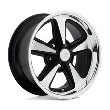 Us Mags Bandit U109 17x9 8 Black W Machined Lip Wheel 5x120.7 5x4.75 Qty 1