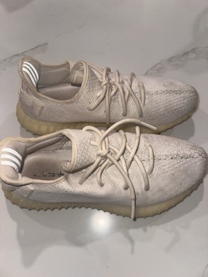 adidas Yeezy Boost 350 V2 Men's Cream Triple White Sneakers