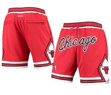 Brand New Just Don X Mitchell & Ness Chicago Bulls Basketball Shorts Sz Large