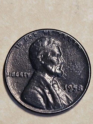 1958-P Lincoln Wheat Cent — photo from another recent sale