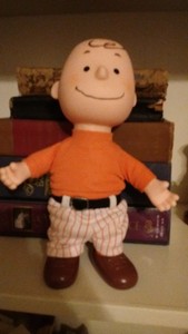 vintage charlie brown doll