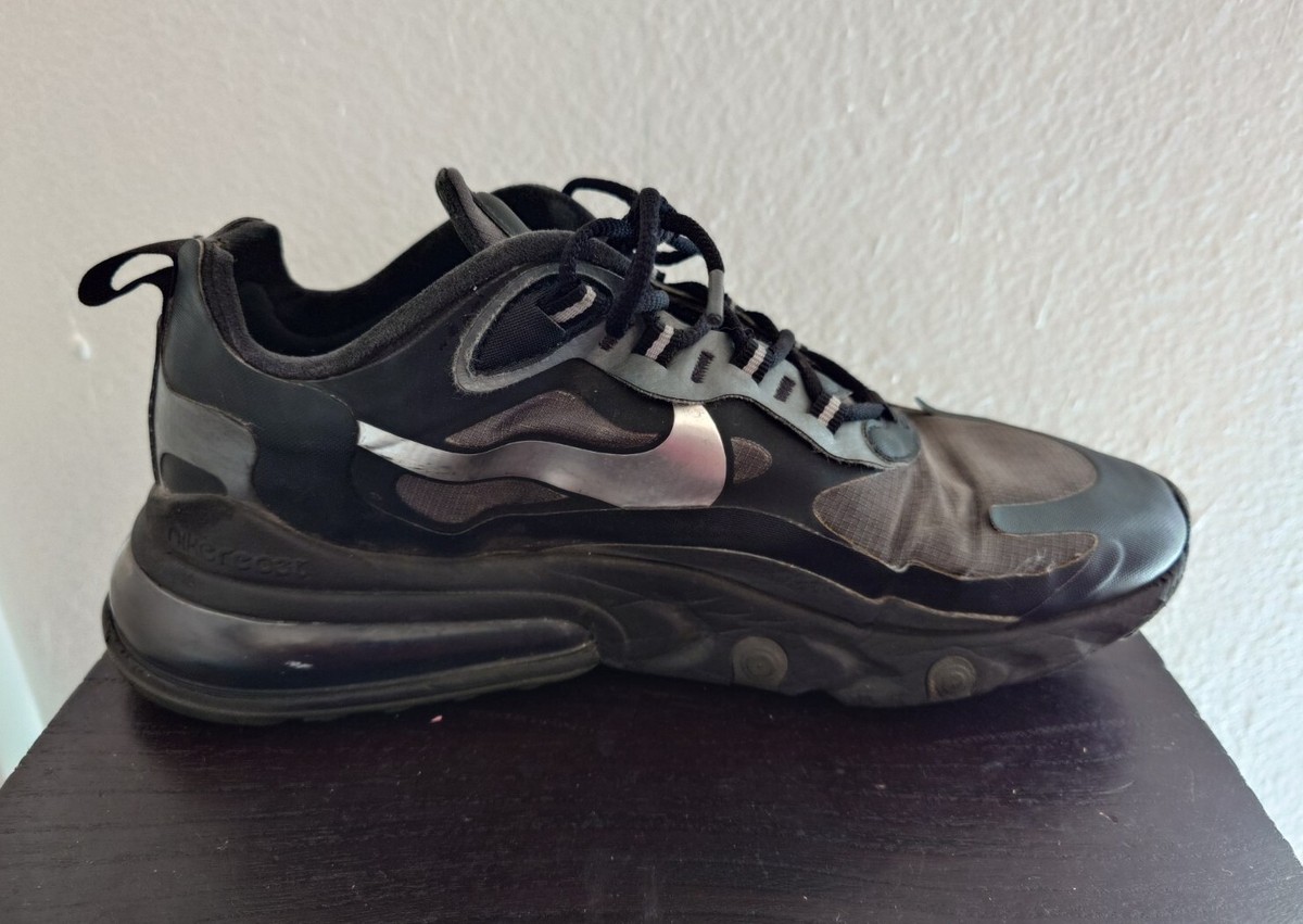 NIKE AIR MAX 270 REACT WTR Black Grey Men display picture 1