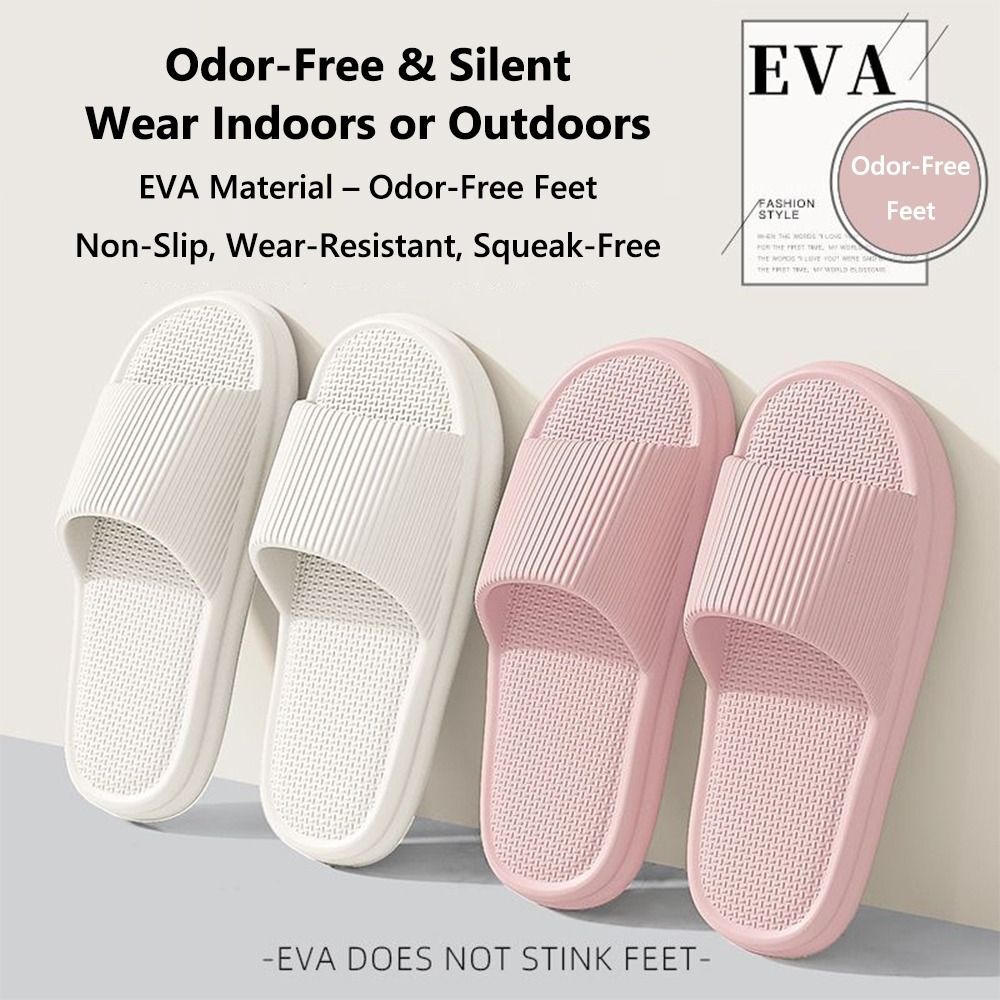 APL Ciabatte donna antiscivolo fisse EVA coppia sandali uomo casa scivoli unisex