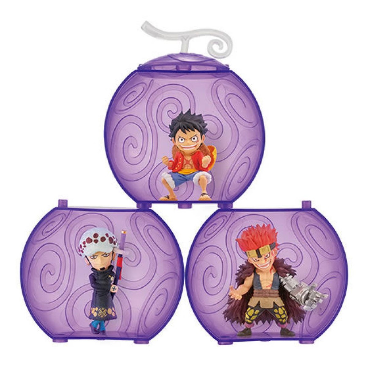 One Piece Onepi no Mi Vol 1 Naval Battle 6PCS Bandai Gashapon