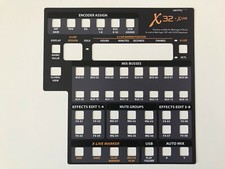 Overlay für Behringer X-Touch zur Steuerung von Behringer X32 mit X-Live Card