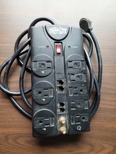 TRIPP LITE SURGE PROTECTOR RELOCATABLE POWER BAR MODEL TLP810NET - XTRA 
