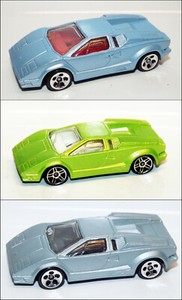 hot wheels lamborghini countach 25th anniversary