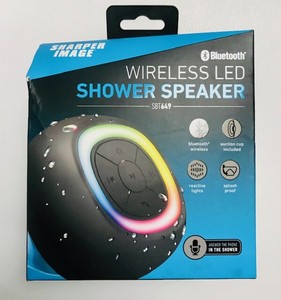 sharper image bluetooth shower speaker