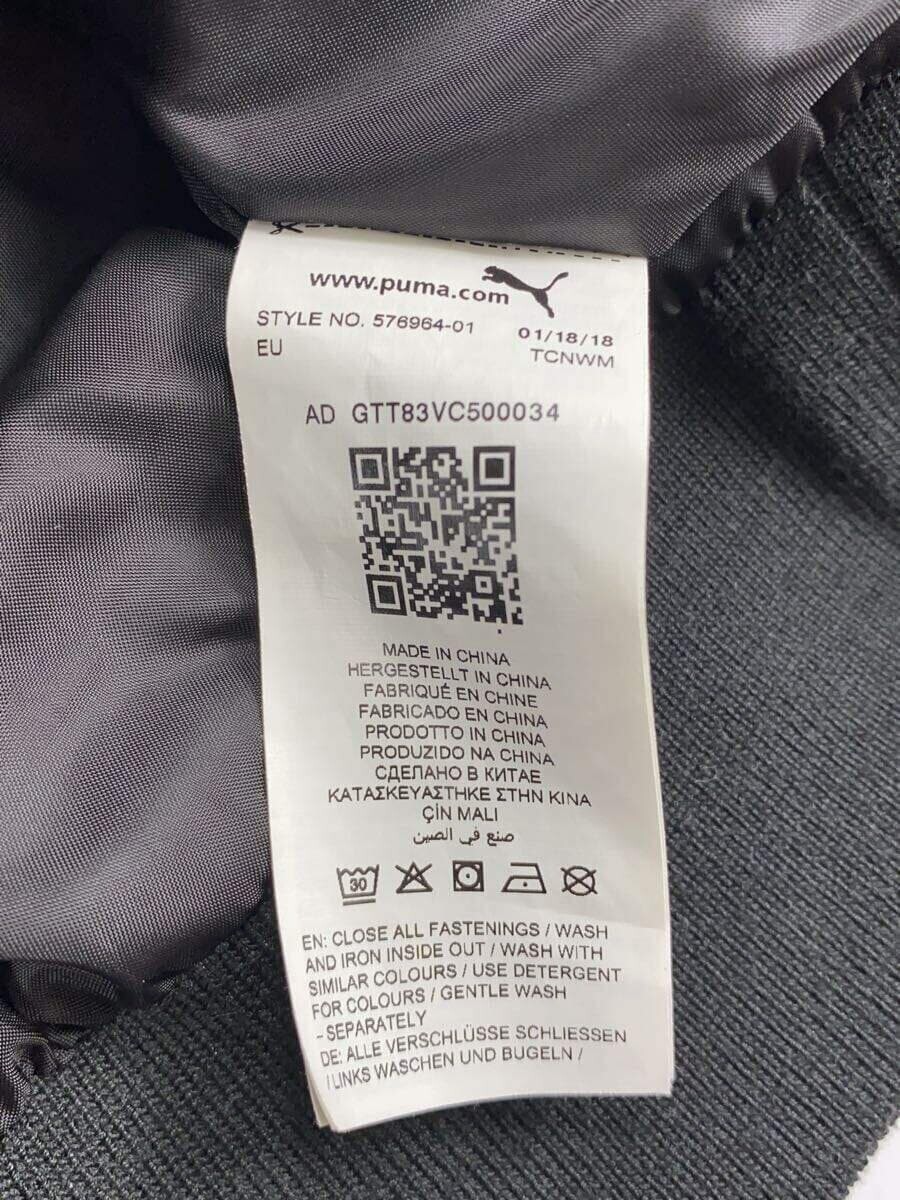 PUMA Nylon Jacket Size:M Polyester Black 576964-01 50th