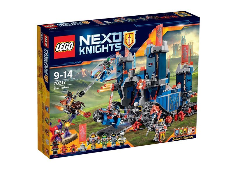 NEW! LEGO Nex Knights Move Citadel Four Trex 70317 1140 pieces