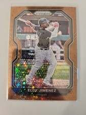 Eloy Jimenez Bronze Donut Circles 12/40 2021 Panini Prizm Baseball