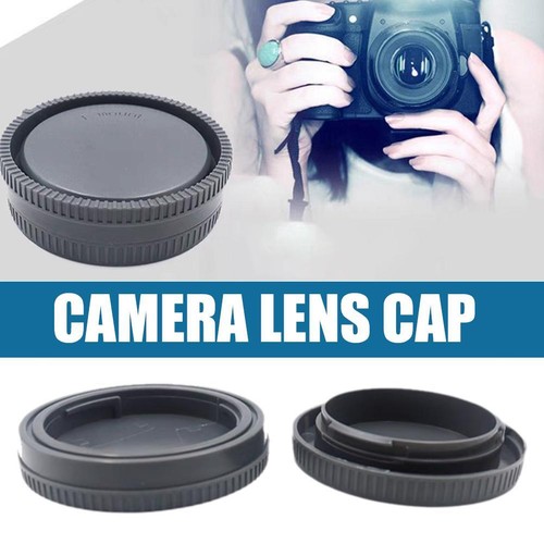 3 Rear Lens Caps+ 1x Front Body Cap Protector Cover For Sony NEX E ...