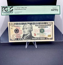 2004 $10 FRN FR2039-B* PCGS GEM NEW 66PPQ, New York * Note S/N GB00408676*