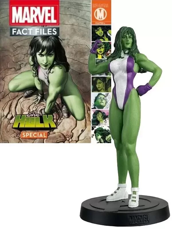 Miniatura Marvel Edição 38 Mulher Hulk Eaglemoss | Brasil