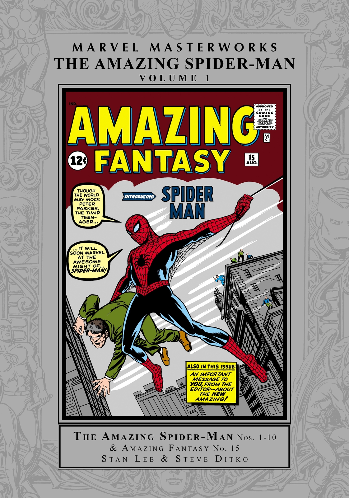 Thumbnail - Marvel Masterworks: The Amazing Spider-man Vol. 1 | Stan Lee |