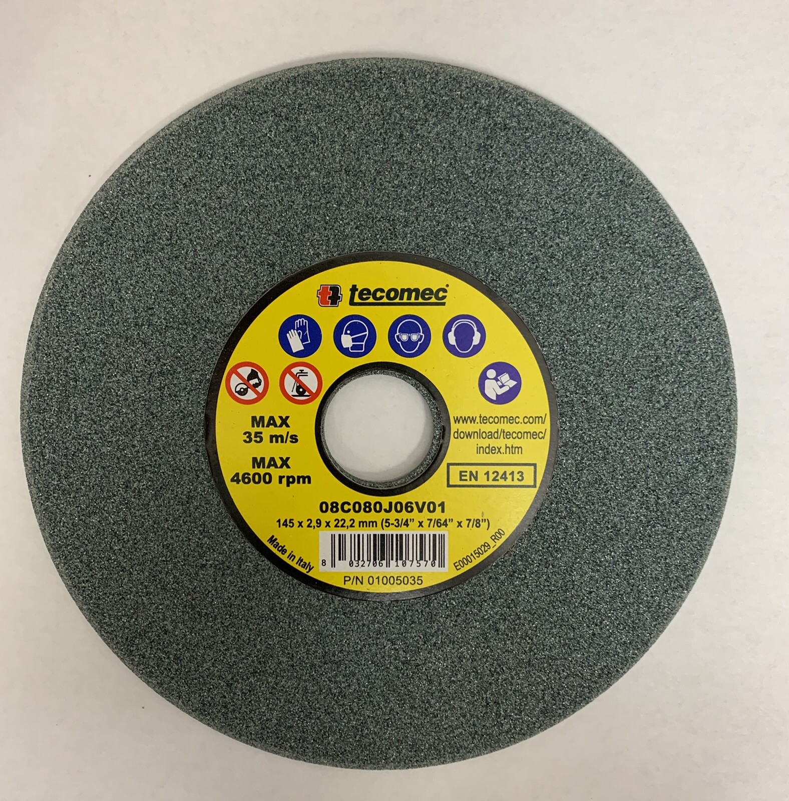 Tecomec OEM Grinding Wheel 7/64 