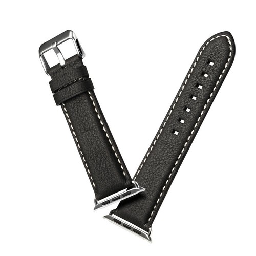 Luxus Echtleder Schnalle Armbanduhr Band Armband Gürtel für Apple Watch Serie - Bild 10 von 31