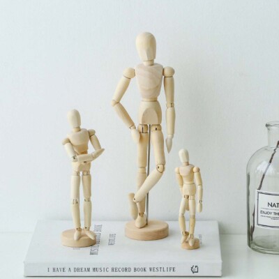 Sketch Draw Art Models Figur Modell Holzspielzeug Action Spielzeug Figuren Schaufensterpuppe