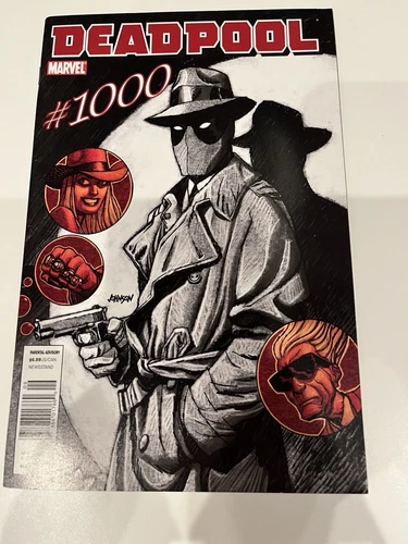 Deadpool 1000 Rare Newsstand Variant🔥🔥🔥 ! 2010