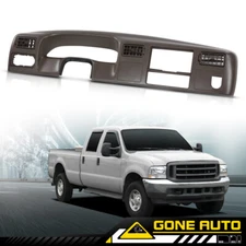 Fit For 99-04 Ford F250 F350 Super Duty Dash Bezel Radio Cluster Trim Panel  