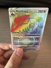 Pokémon TCG Silver Tempest Regidrago VSTAR 201/195 Rainbow Secret Rare - NM/Mint on eBay