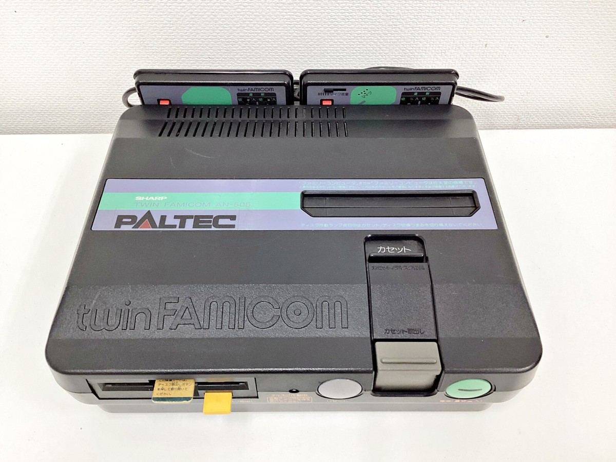 Sharp Twin Famicom AN-505-BK Black New Belt/tuning 273 Japan