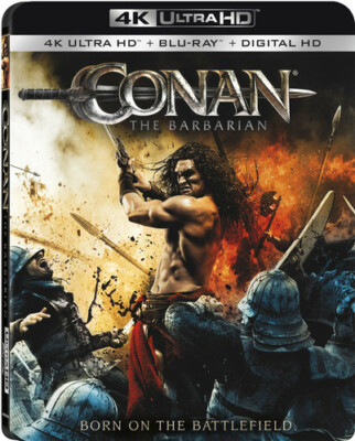 Conan the Barbarian 4K UHD Blu-ray] 2 Pack NEW FREE SHIPPING WITH SLIPCOVER