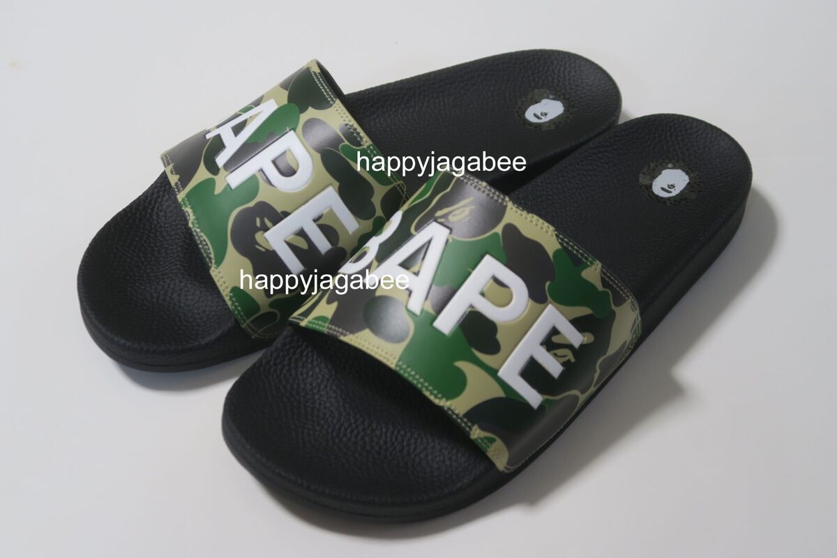2023 A BATHING APE Men's Footwear ABC CAMO SLIDE SANDALS 2023 A BATHING APE Men's Footwear ABC CAMO SLIDE SANDALS