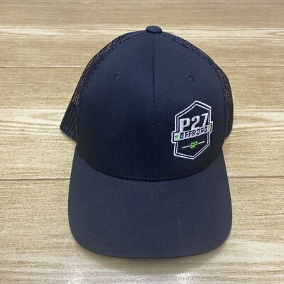 Gorra Camionero Para Hombre De Carrera P27 Offroad Talla Ajustable Con Malla